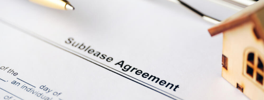 Sublease Agreements: Legal Considerations for Commercial Tenants